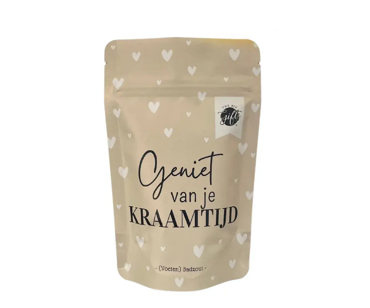 badzout geniet van je kraamtijd